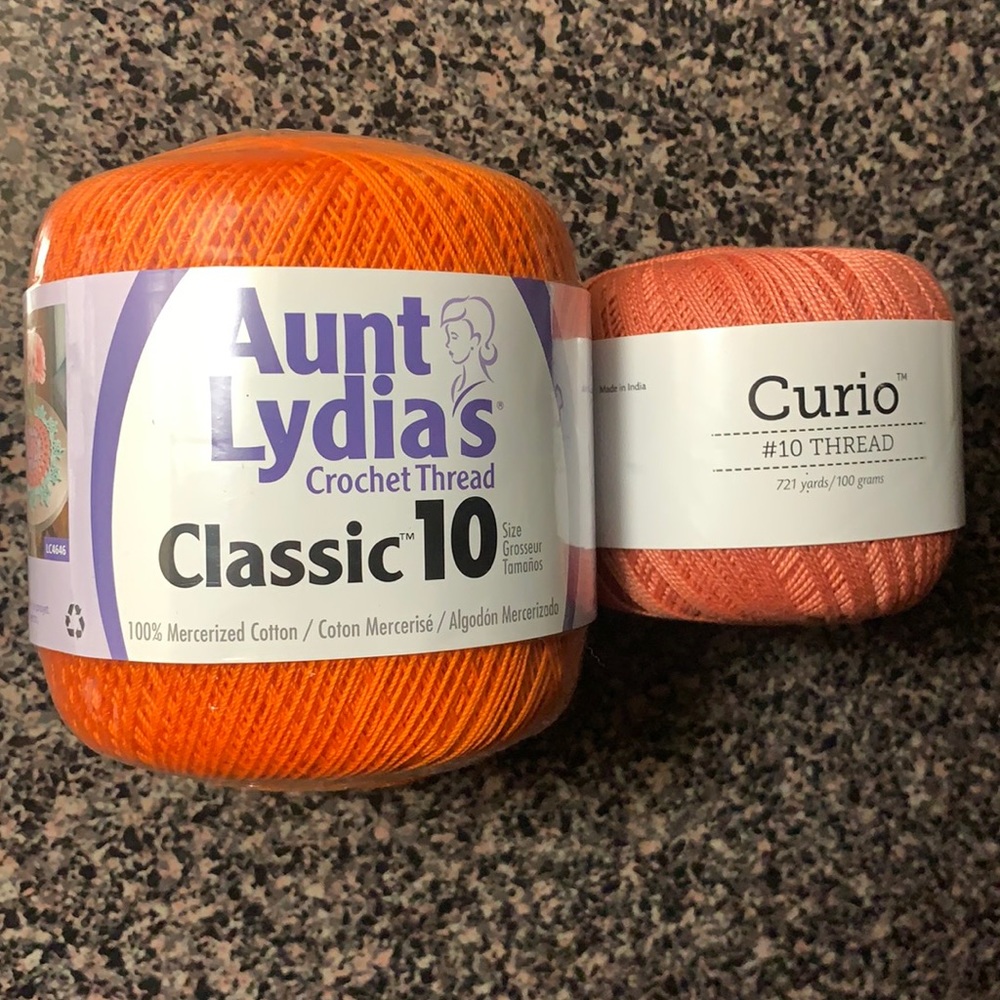 Size #10 Crochet Thread Bundle